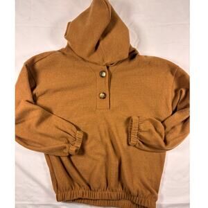 Women's Lush Ultra Soft Henley with Hood Size XS